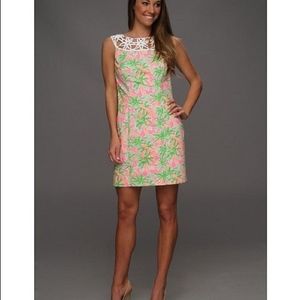 NWT Lilly Pulitzer Lacina Dress Resort White Nibbles Size 4